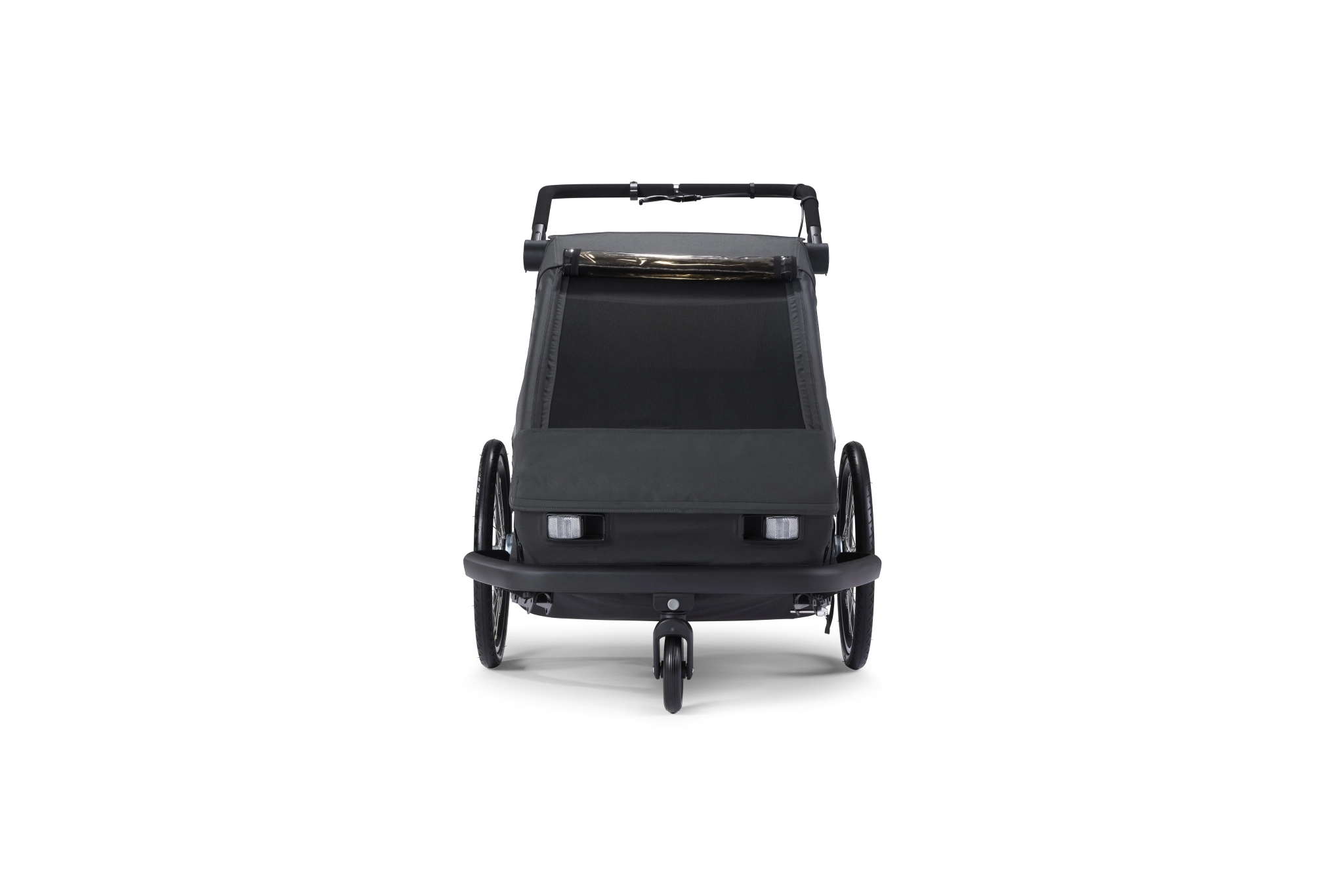 Yuuna modular bike trailer – Kid, Dog, Cargo Moonlight Black 2